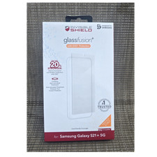 InvisibleShield GlassFusion Screen Protector Clear for Samsung Galaxy S21 5G