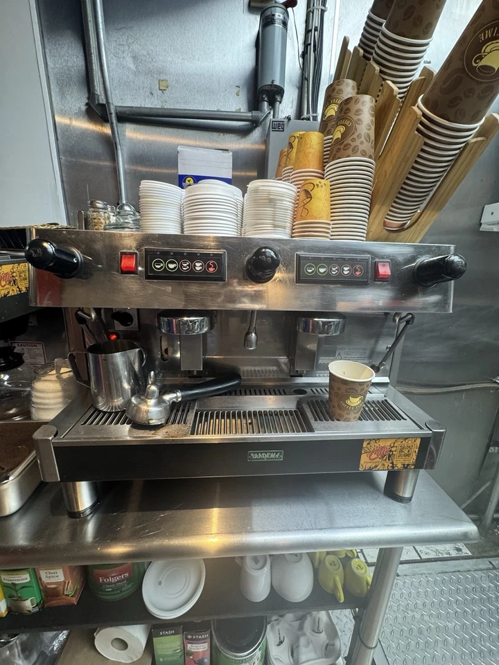 commercial espresso machine, great condition, well maintained 