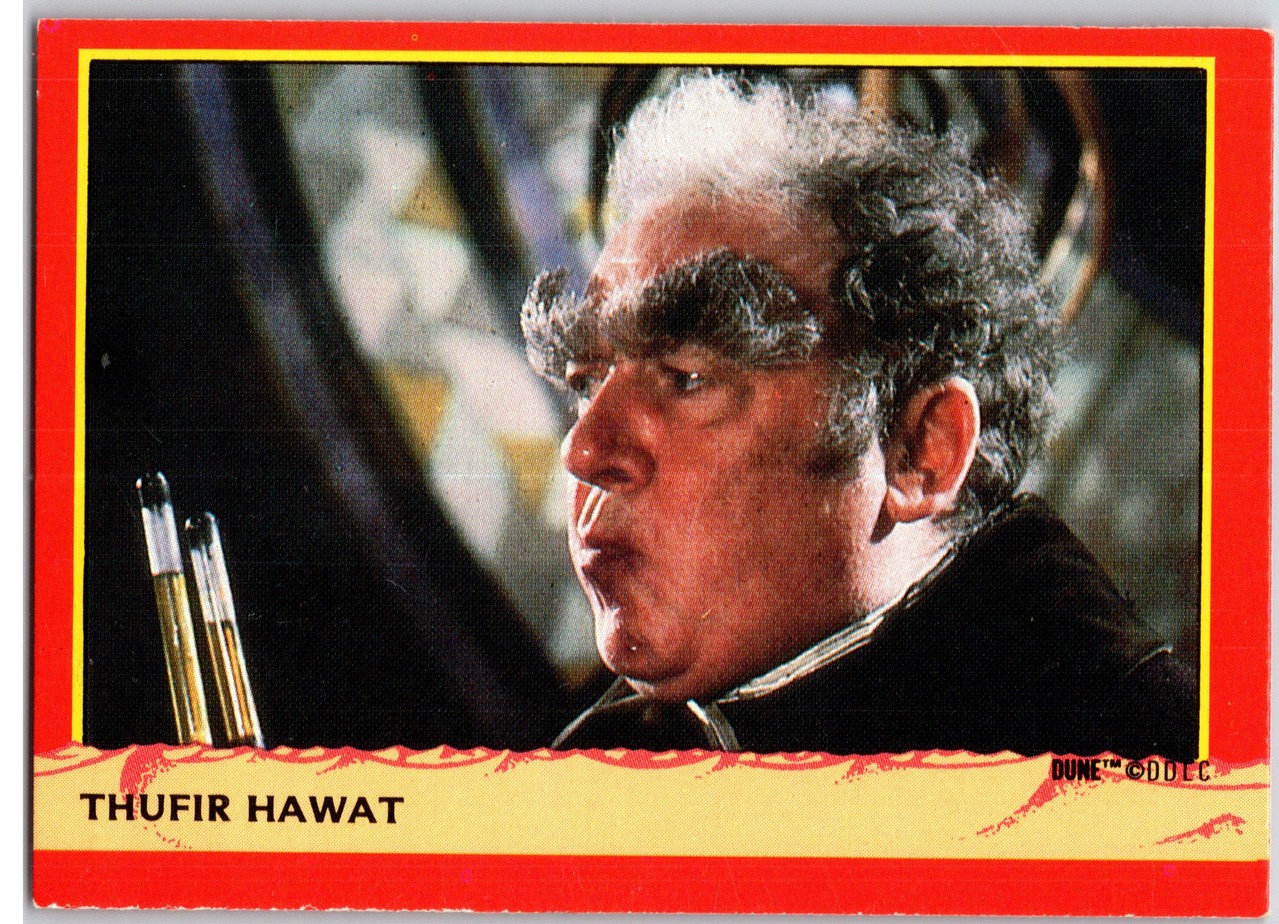 #13 Thufir Hawat 1984 Fleer Dune