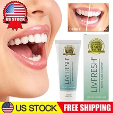 LivFresh Toothpaste Gel Remove Plaque 250% Better, Improves Gum Health