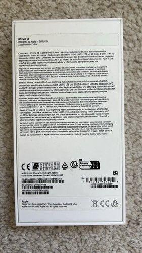 Iphone 13 leere Verpackung - Bild 3 von 3