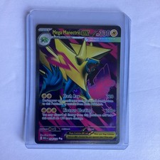Mega Manectric ex 158/132 Full Art Mega Evolution Ultra Rare NM