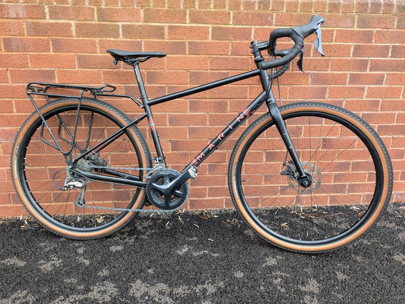 MARIN FOUR CORNERS (M) GRAVEL BIKE HARDLY USED, DT SWISS 240 WHEELS, XTR, EASTON