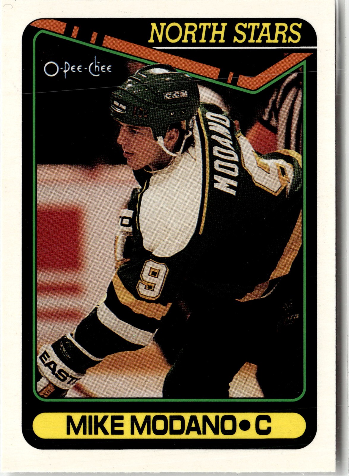 1990-91 O-Pee-Chee #348 Mike Modano