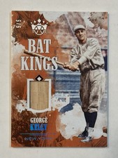 🔥🔥#’d 5/5 2018 PANINI DIAMOND KINGS GEORGE KELLY BAT PATCH MATERIAL RELIC 1/1