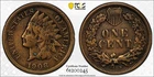 1908 S Indian Head Penny PCGS Genuine Corrosion Removed VF Detail #0015