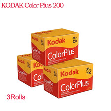 Kodak Film Photo Paper Colorplus 200 36 Exposure35Mm 1-5 Rolls New Films of Koda