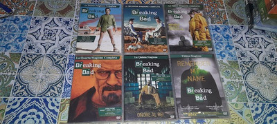 6 Boxen + 21 DVDs Neu Sealed BREAKING BAD komplette Sammlung Staffeln 1/2/3/4/5/6