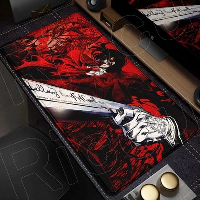 Hellsing Keyboard Desk Mat Large Mouse Mat Locked Edge 60cm x 30cm