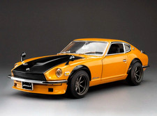 Sunstar 1/18 Nissan 1971 Fairlady Z S30 Orange Diecast Car Model