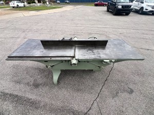 24" Cast Iron Jointer (Frank H. Clement) Antique