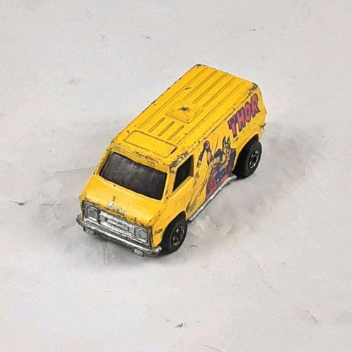 1978 Hot Wheels Thor Super van yellow blackwalls - Picture 1 of 9