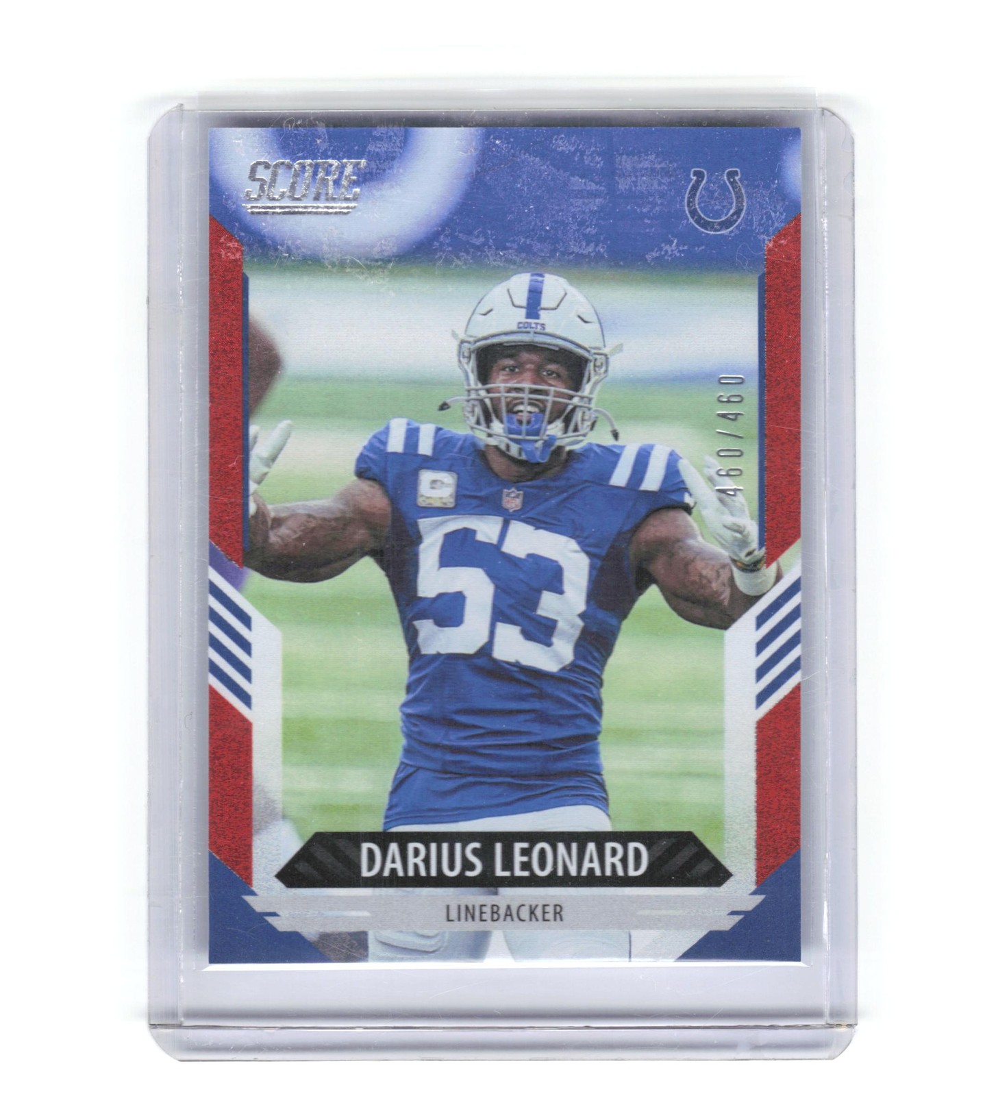 2021 Score #164 Darius Leonard Dots Red #/460