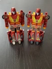 Vintage G1 Transformers - Hot Rod Set of 2 - Metal and Plastic feet