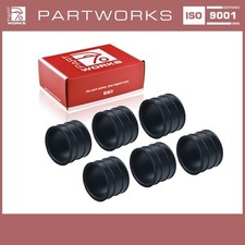 6x Gummimuffe Ansaugkrümmer für PORSCHE 911 3.0 SC 92811015801