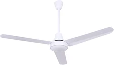 CP48DW11N 48-Inch Industrial DC Ceiling Fan, High-Performance, Weatherproof, Whi