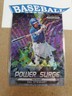2022 Prizm Draft Picks Sal Stewart Power Surge Purple Wave Prizm Reds RC #PS-SS 