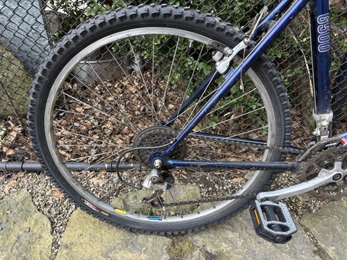 Vintage TREK 6500 Aluminum Mountain Bike 19.5" USA Blue Anodized Manitou Fork - Picture 2 of 13