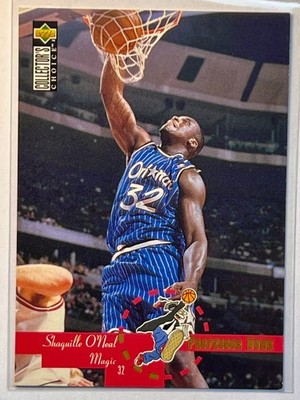 1995 Upper Deck - Shaquille O'Neal - Professor Dunk #202