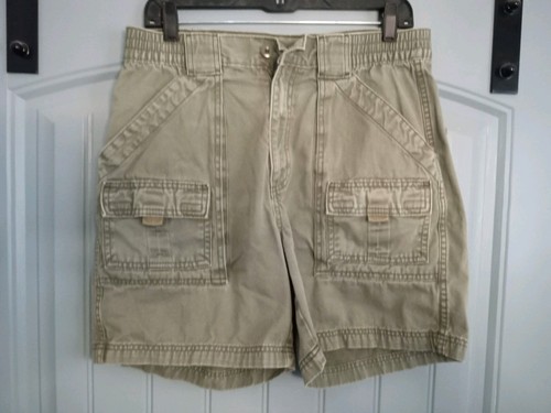 Pantalones Cortos Bayems Sy John's Talla 32 Pulgadas Cintura Con Cintura Elástica - Imagen 2 de 2