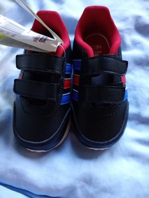 Adidas VS SWITCH  CMF Kinder Schuhe mit Klettverschluß Turnschuhe Gr. 22 Schwarz
