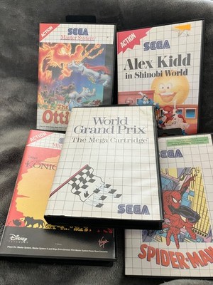 Konvolut an Sega Master System 2 Spielen RAR!!!