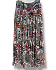 ANTHROPOLOGIE FARM RIO TROPICAL PRINTED MAXI COLOR NOVELTY SIZE SMALL