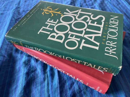 The Book of Lost Tales : History of Middle Earth 1&2 by JRR Tolkien (1984 HCDJ) - Picture 17 of 17