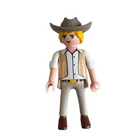 Playmobil Figure Western Cowboy With Hat Vintage Style Spirit Untamed