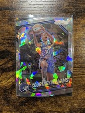 2025 WNBA Prizm Courtney Williams 69 Cracked Ice Minnesota Lynx