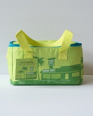 Trader Joe's Insulated Mini Insulated Foldable Lunch Bag - Tropical - FREE SHIP!
