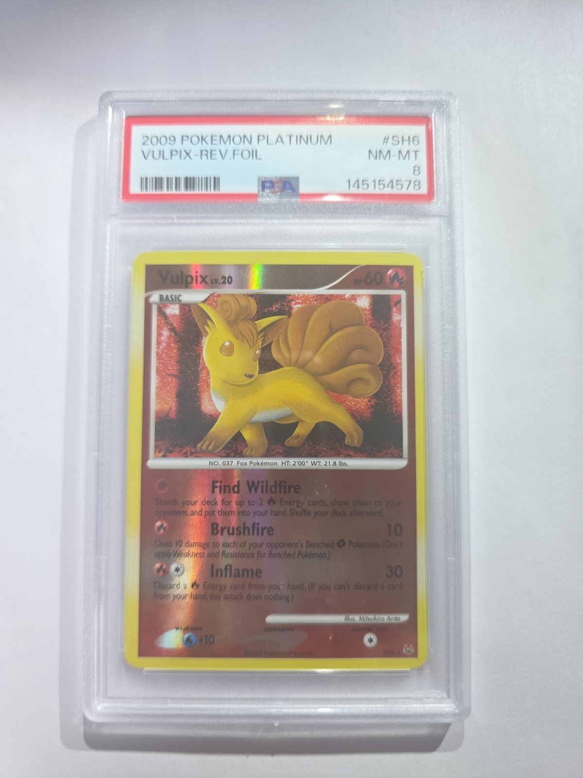 TGC Pokemon Vulpix 5H6