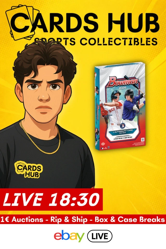 1€ START BOX BREAKS! 25/26 Bowman Baseball Hobby