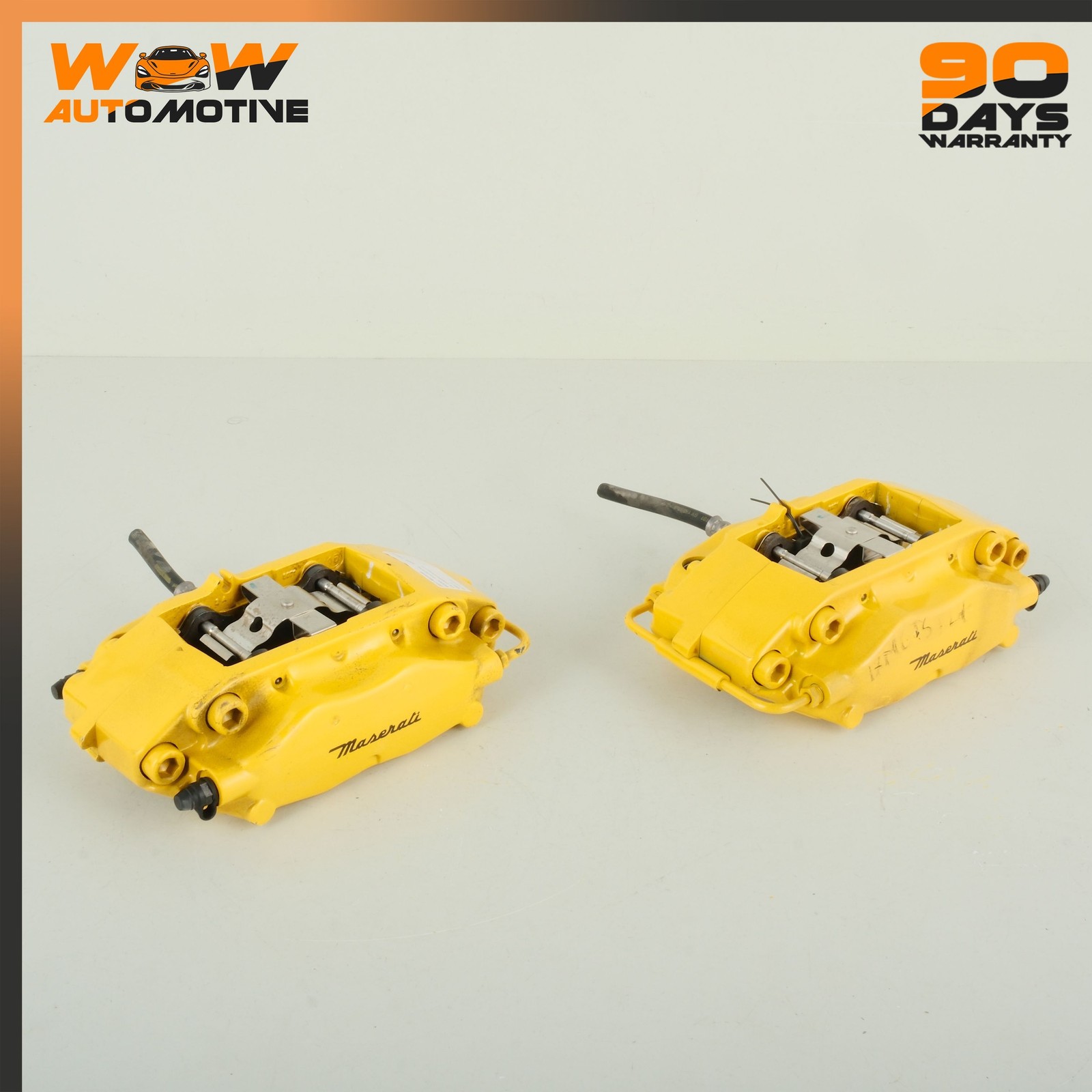 Maserati GranTurismo 2008-2019 Rear Right Brake calipers Set Yellow