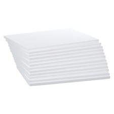 12 Pack Craft Foam Blocks 16x12x0.5 Inch Styrofoam Sheets Art Modeling Board