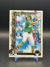 2025 Topps Holiday Baseball NICK KURTZ #H40 Base (RC) Rookie Athletics 🔥⚾️🎅🏻