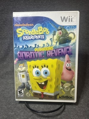 Spongebob: Planktons Robotic Revenge - Nintendo Wii No Manual 12