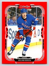 2025-26 O-Pee-Chee #408 William Borgen Red Border