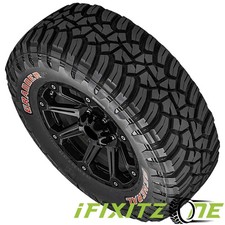 1 General Grabber X3 Red Letter 33x10.5x15 114q Off-road Mud Tires Truck 6 Ply