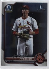 2022 Bowman Draft Chrome Pete Hansen #BDC-128 10sm