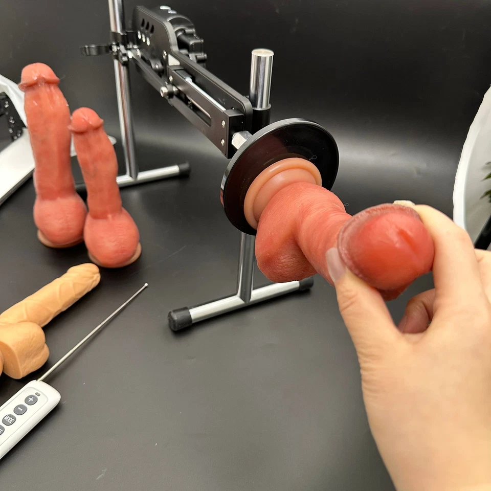 Electric Sex Machine Fucking-Love-Machine W/ Attachments Remote Control Sex Toy - Image 2 of 4