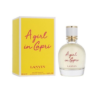 Lanvin A Girl In Capri Eau de Toilette 90 ml   Frische Blumendüfte