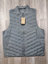 Nike Therma-FIT ADV Repel Down Running Vest Gray Men's Size Medium NEW 