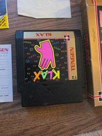 Klax (Nintendo Entertainment System, NES, 1990) - no manual