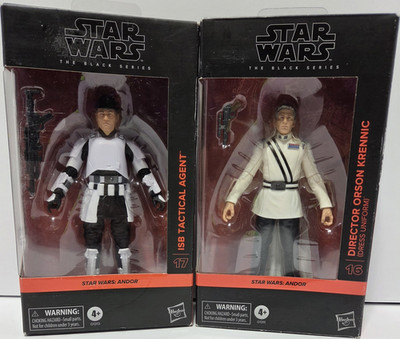 Star Wars Black Series Andor ISB Agent & Director Krennic Hasbro Figuren