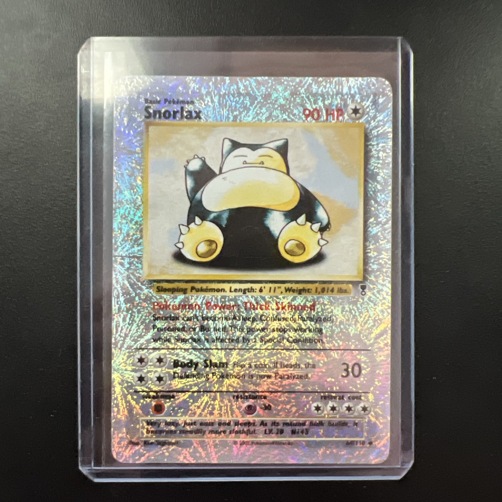 Snorlax 64/110 Legendary Collection Reverse Holo (NM/Mint)