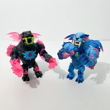 MrBeast Lab Panther Neon Apex 6.5 in Collector Figure Set/2 Moose Toys