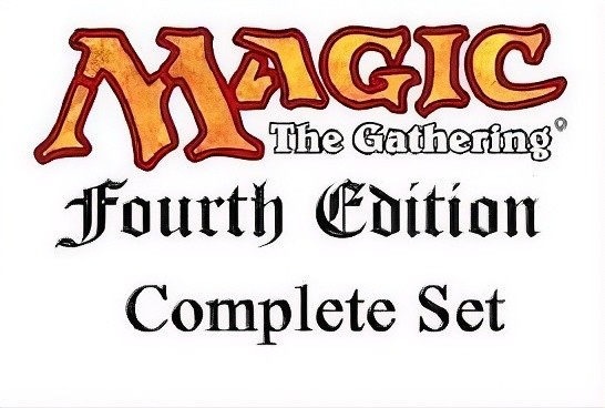 Fourth Edition - Full Set English - 378 Cards + Basics - MTG - 4EDe01
