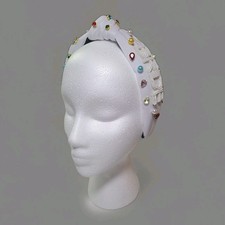 Wedding Bride Headband Bachelorette Bejeweled Hair Accessory New
