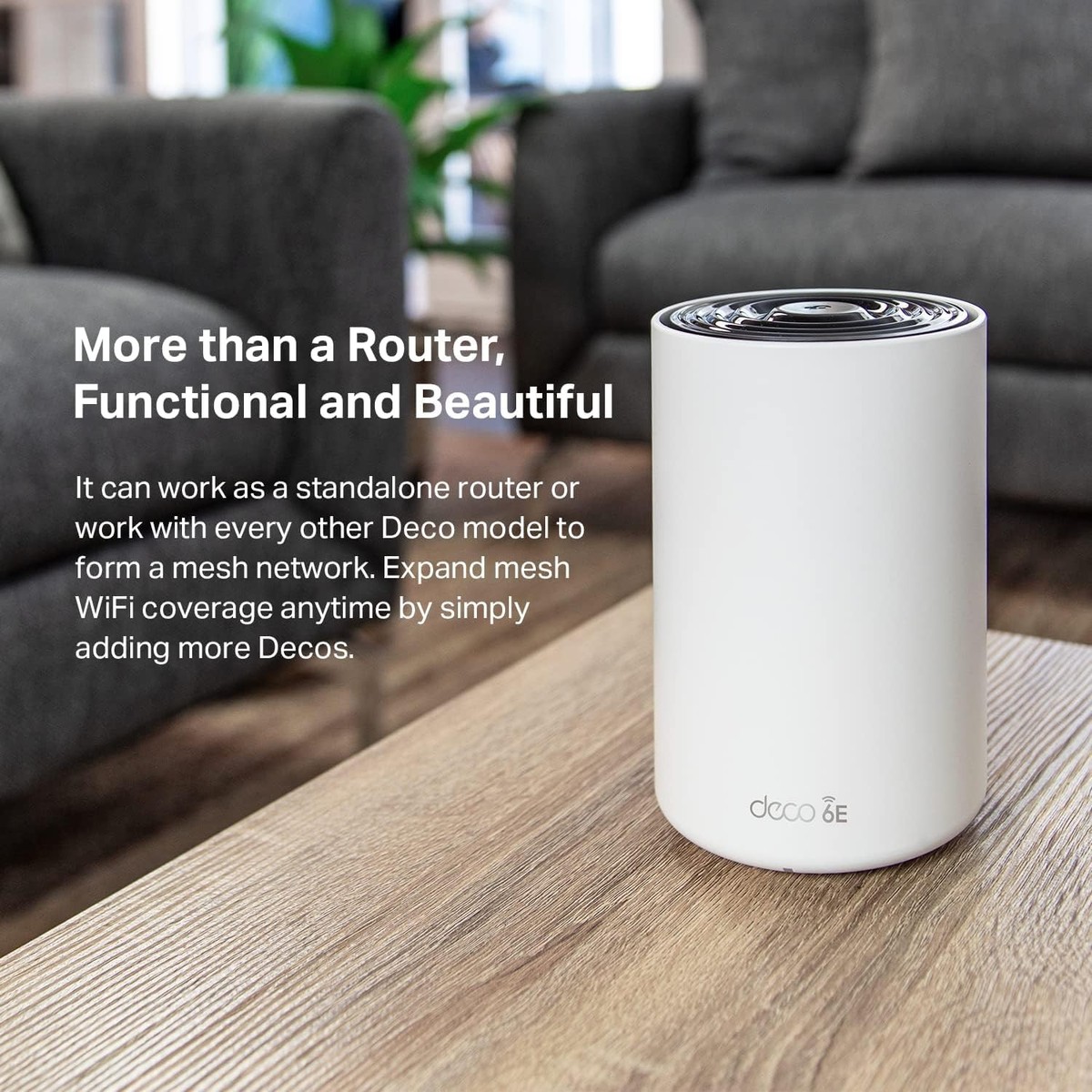 TP-LINK Deco XE75 AXE5400 Wi-Fi 6E Router Mesh System - White (2